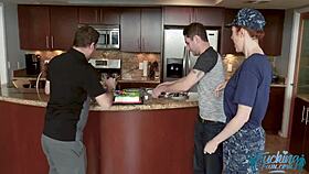 lauren phillips bends her big ass over for wild milf pounding