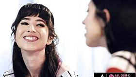 serena blair and alex coal relive steamy girl massage 💦👅