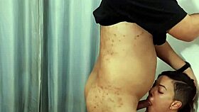 milf sneaks steamy sex with salesman behind dressing room doors