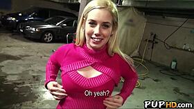 gorgeous blonde teen pickup fuck outdoors pov 😍🔥