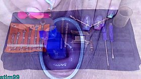 chatty take on japanese milf's wild cervix penetration