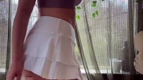 i love teasin you with my huge natural tits... cant stop shakin em