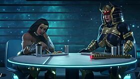 I crave Wonder Woman and Big Barda's massive cocks