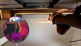 Hot College Girl's Tight Shaved Pussy in Steamy Casting