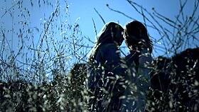 getting enchanted by scarlet red and blake eden's lesbian charm