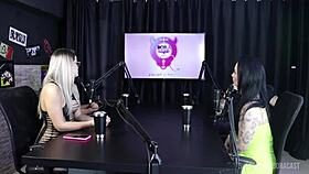 Watch Joice Muller's sheer red lingerie tease in amateur compilation