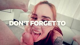 Lexi Lore slurps sloppy deepthroat in first-time blowpass chaos 💦😈