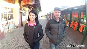 boyfriend helps doctor deflower virgin nympho patient in hospital threesome