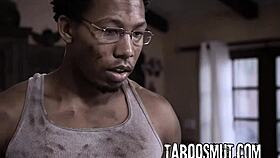 Hot Blonde Babe Creampied by Big Black Cock in Tight Pussy