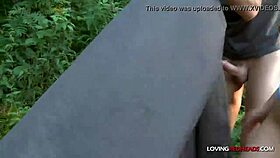 hey, wanna see this outdoor couple get so horny they fuck wildly?