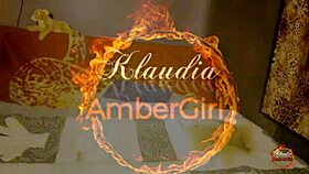 Klaudiaambergirl Fingers Pussy To Explosive Full Mouth Cum Blast
