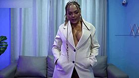 big ass latina milf moans riding young cock for cash doggystyle