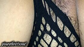 Hot Filipina wife shows hubby how to pound her juicy pussy right.