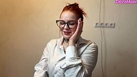 Sisters best friend in glasses dirty talks her way to rough first time big tits virginity loss