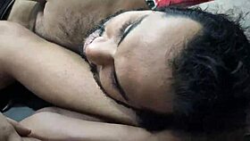 Desi pair romances then dives into hard anal fun