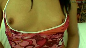 cute wild brunette sucks cock like a pro 💦😈