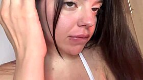 Beautiful colombian streamer fingers juicy wet pussy in dorm 😍🔥💦