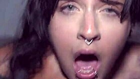 blue-eyed brunette, ready for nonstop hotel pounding?