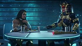 I crave Wonder Woman and Big Barda's massive cocks