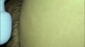 juicy latina housewife makes him cum with tight pussy vibrator play