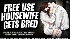 Housewife begs for free use breeding in erotic dirty talk audio