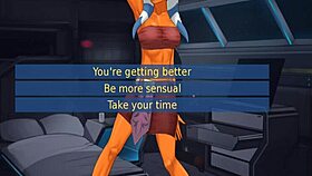 Orange Trainer Dynamic Dance and Grope Session