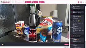 Hey, check out this hot Korean couple's amateur hotel fuck session!