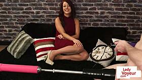 loser sub, stroke while i tease my stockings and heels?