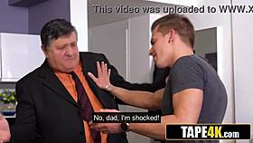 old fat dude pays cash to hardcore fuck cute hungarian teen's small tits girlfriend? 💰🍆