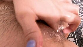 WHAT'S BETTER THAN THIS CLOSE-UP PUSSY OILED UP AND RUBBED TO INTENSE ORGASM?!