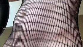 Fetish Workout With Fishnets And Fitness Milf