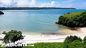 putri cinta dances poolside and starts feeling really horny