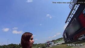 A perfect czech teen gets seduced in mall shop then pov hardcore stripped and fucked.