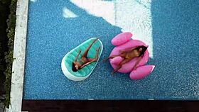 carolina abril and tiffany tatum share naughty weekend pussy play