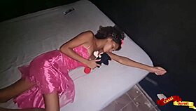 skinny asian teen gives tight ass to stepdad