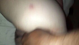 real slut resaboo spreads wet wide pussy for pov pounding