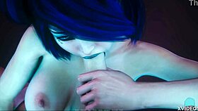 futa kleo assfucked hard in city of broken dreamers... gameplay got me cummin