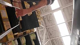 Latina Culona Shakes Massive Big Ass in Supermarket Aisle