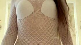 tiktok dance comp cutie juliaveil fishnets miniskirt innie pussy lips sexy outfits 🔥👗