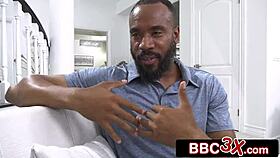 Tiny brunette avery black takes huge bbc pounding from all angles