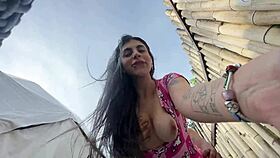 waking up horny begging for hard pounding from hot colombian stud