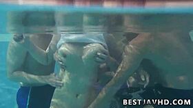 Japanese tramp slurps two hunks big cocks sloppy group jav uncensored