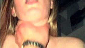 baby bree, this community college cutie rides rough in homemade pov fuck