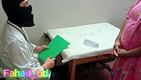 desi babe gets fucked raw by doctor with creampie deep in her tight pussy!