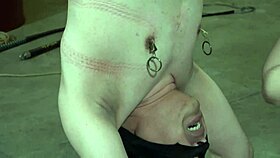 japanese femdom mistress clamps and pulls screaming slave nipples