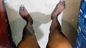 wanna see this small hairy cock teased and slapped in crazy kitchen play?