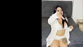 whoa 🍑 big ass latina slut's first casting with monster cock 😈