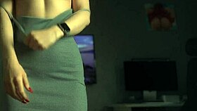 real passion late night doggystyle pounding makes cute brunette cum covered