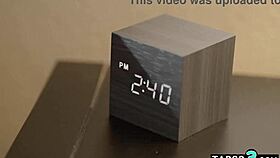 blindfolded milf housewife rebel lynn deepthroats masked studs cock