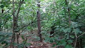 Intense Forest Lesbian Masturbation Risk